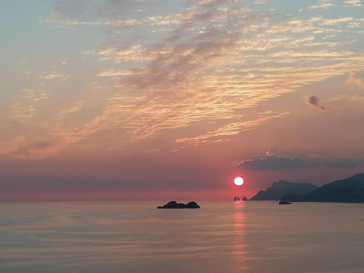Mija Sunset Home Praiano Rom bilde