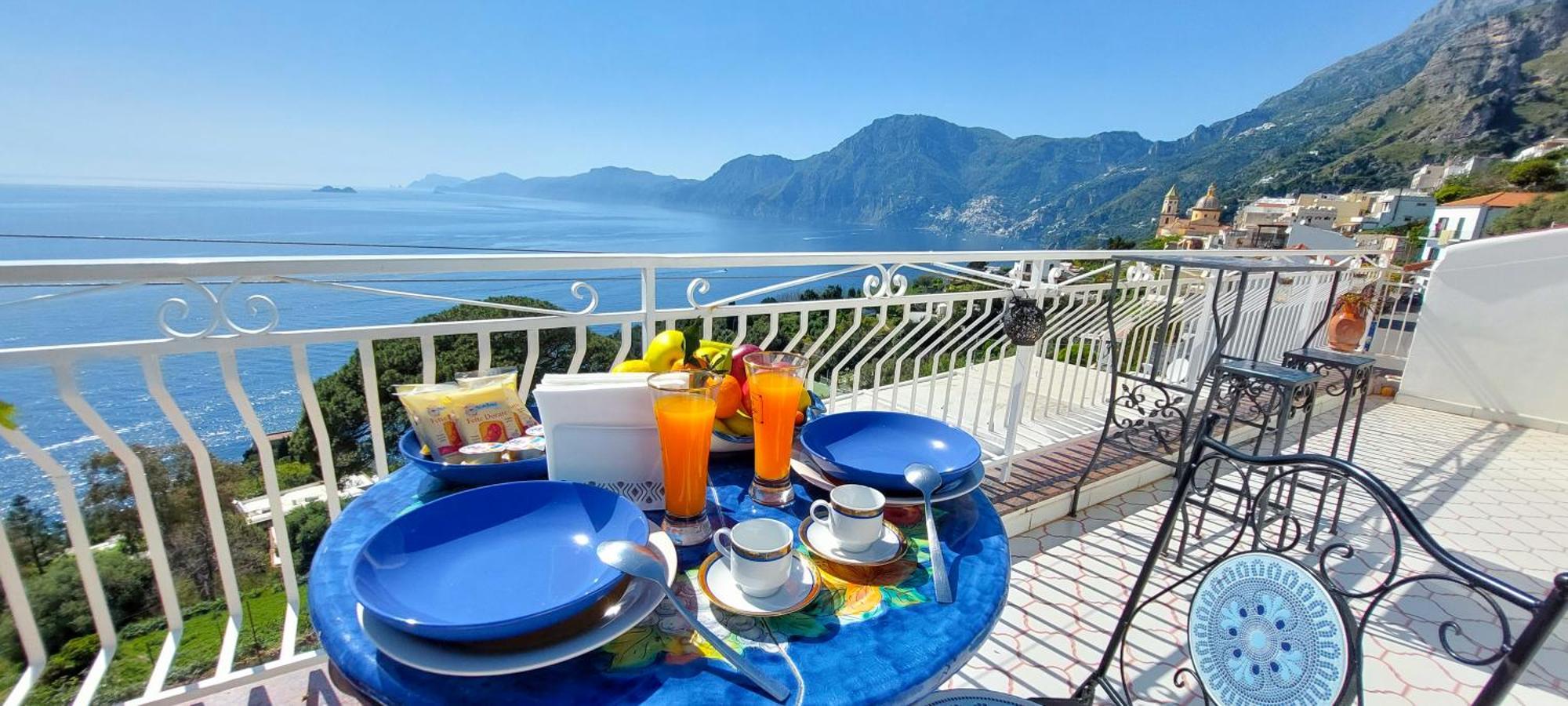 Mija Sunset Home Praiano Eksteriør bilde